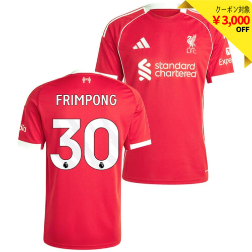 リバプール 25-26 ホーム 半袖 ユニフォーム No.22 エキティケ【adidas