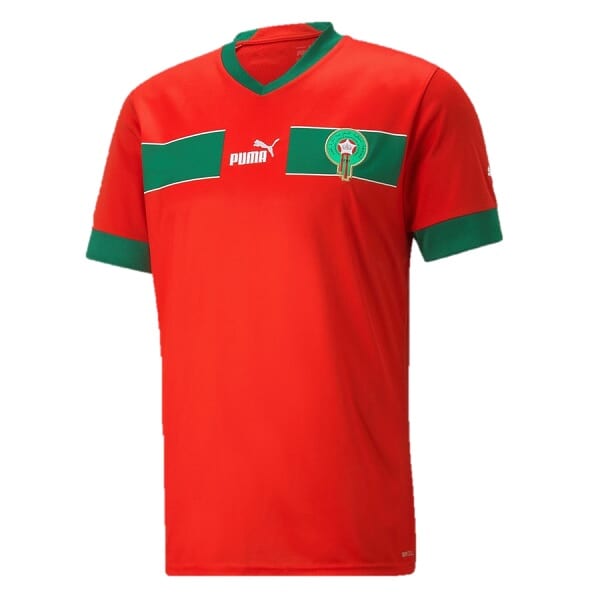 モロッコ代表 2022 公式ユニフォーム ホーム 半袖 オフィシャル