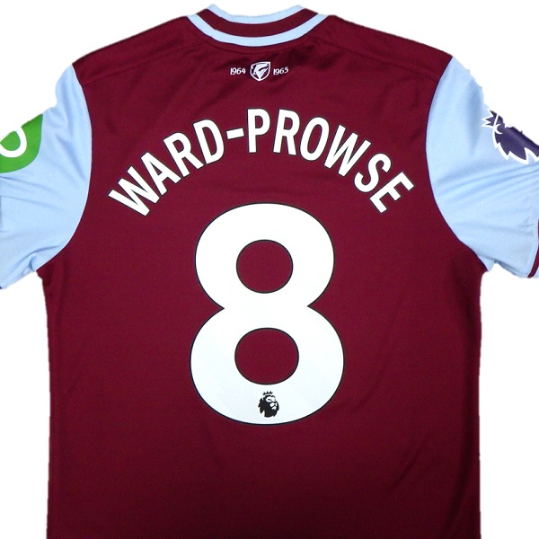 ウェストハム 24/25 公式ユニフォーム ホーム 半袖 オフィシャル