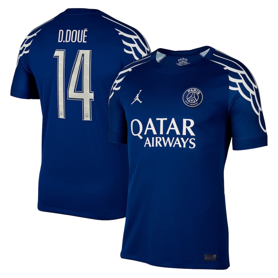 PSG Fourth Jersey 2024 2025 Désiré Doué | Foot Soccer Pro