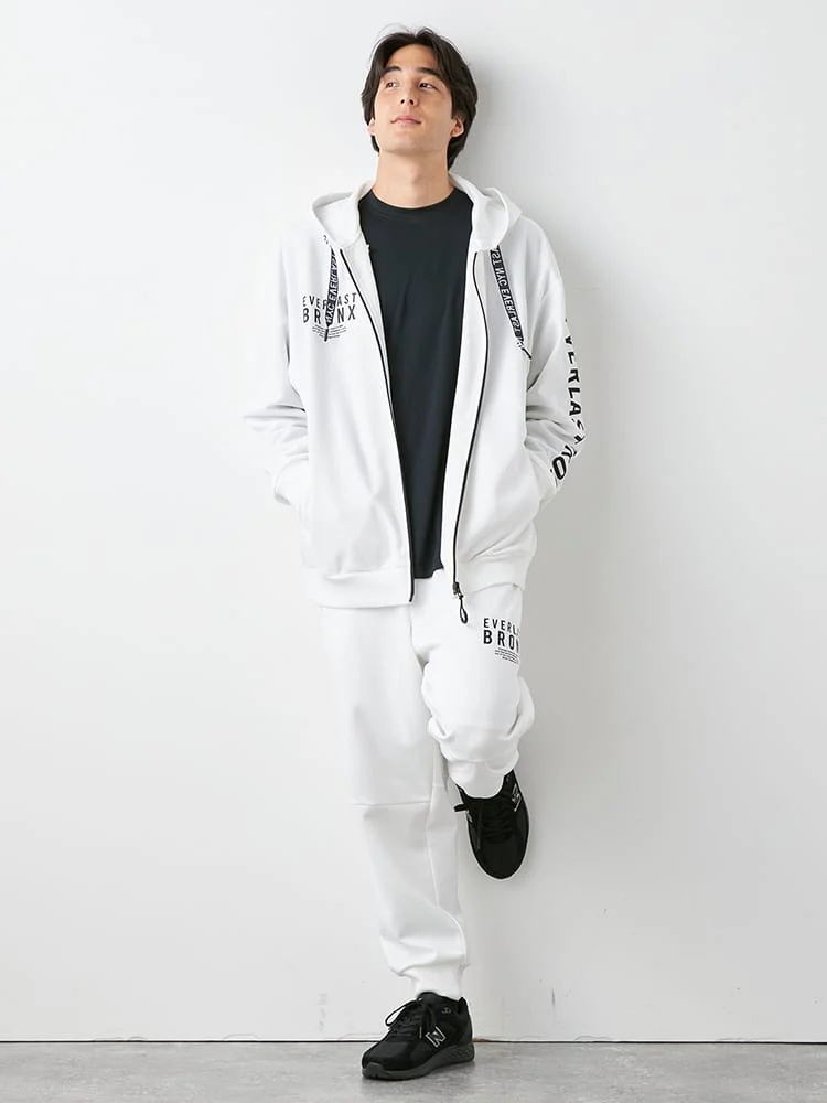 ブラック 【EVERLAST(エバーラスト)】TCダンボールロングパンツ