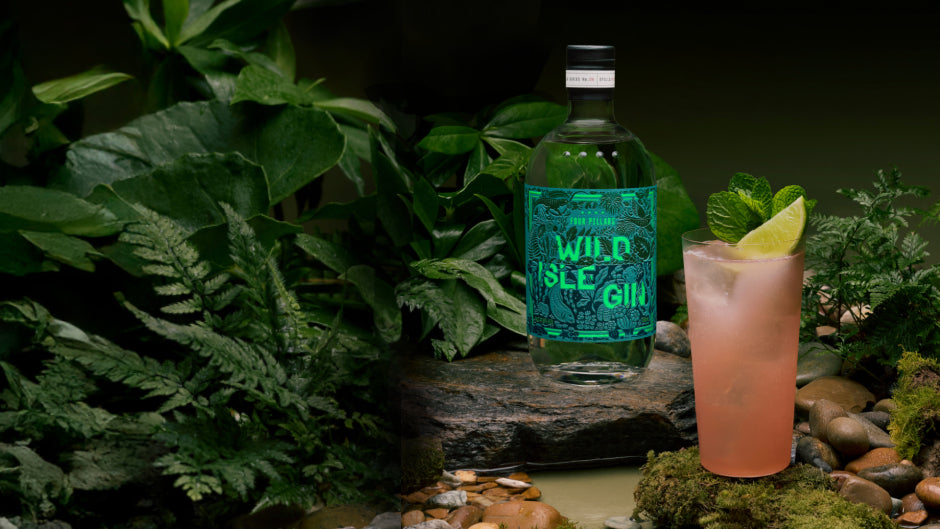 Bitter Rickey Gin Cocktail Recipe | Four Pillars x Island Gin