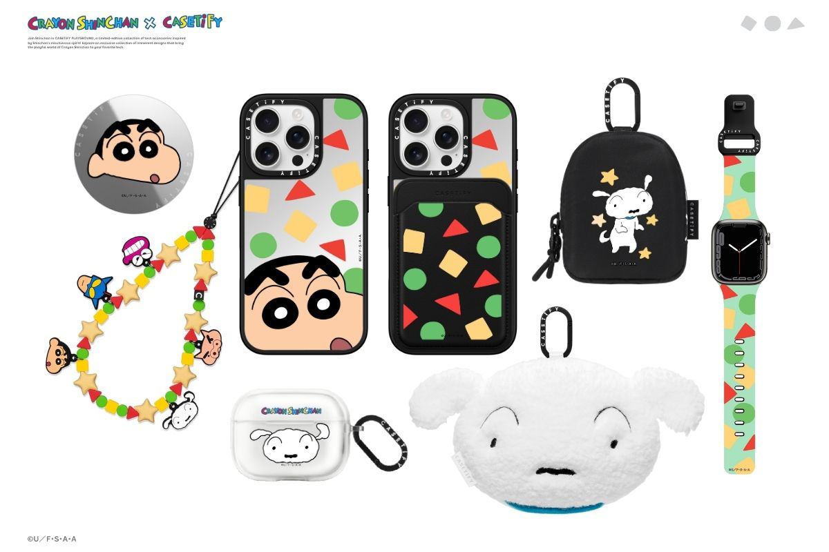 クレヨンしんちゃん』×CASETiFY。ぶりぶりざえもん、ケツだけ星人など