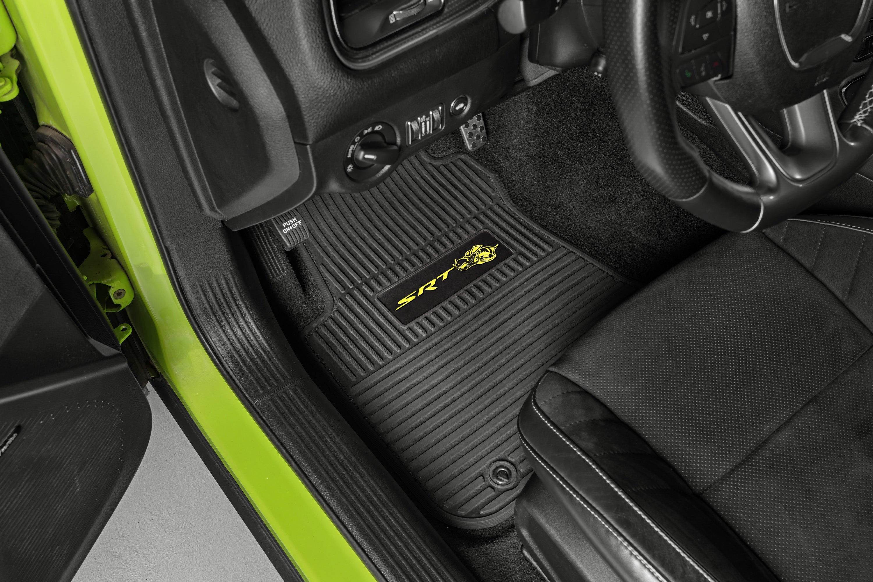 Charger Floor Mats 11-23 Dodge Charger RWD 4 Piece Custom Vintage