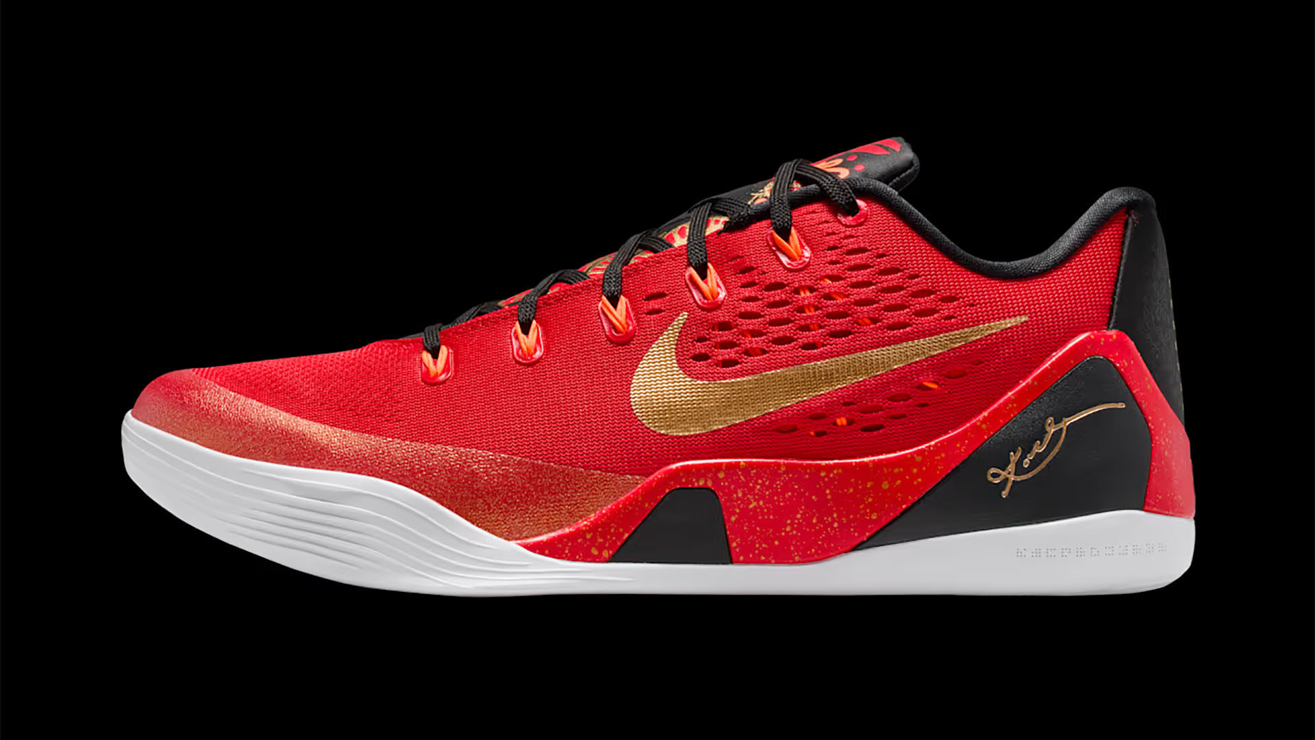 KOBE IX EM PROTRO 'University Red & Metallic Gold' ｜ FLY