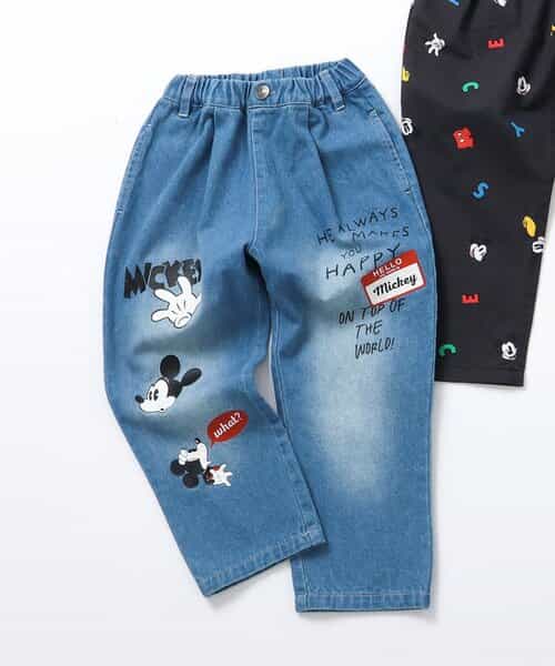 ☆SALE☆ディズニーキャラクター/シェフパンツ 10分丈（J421055