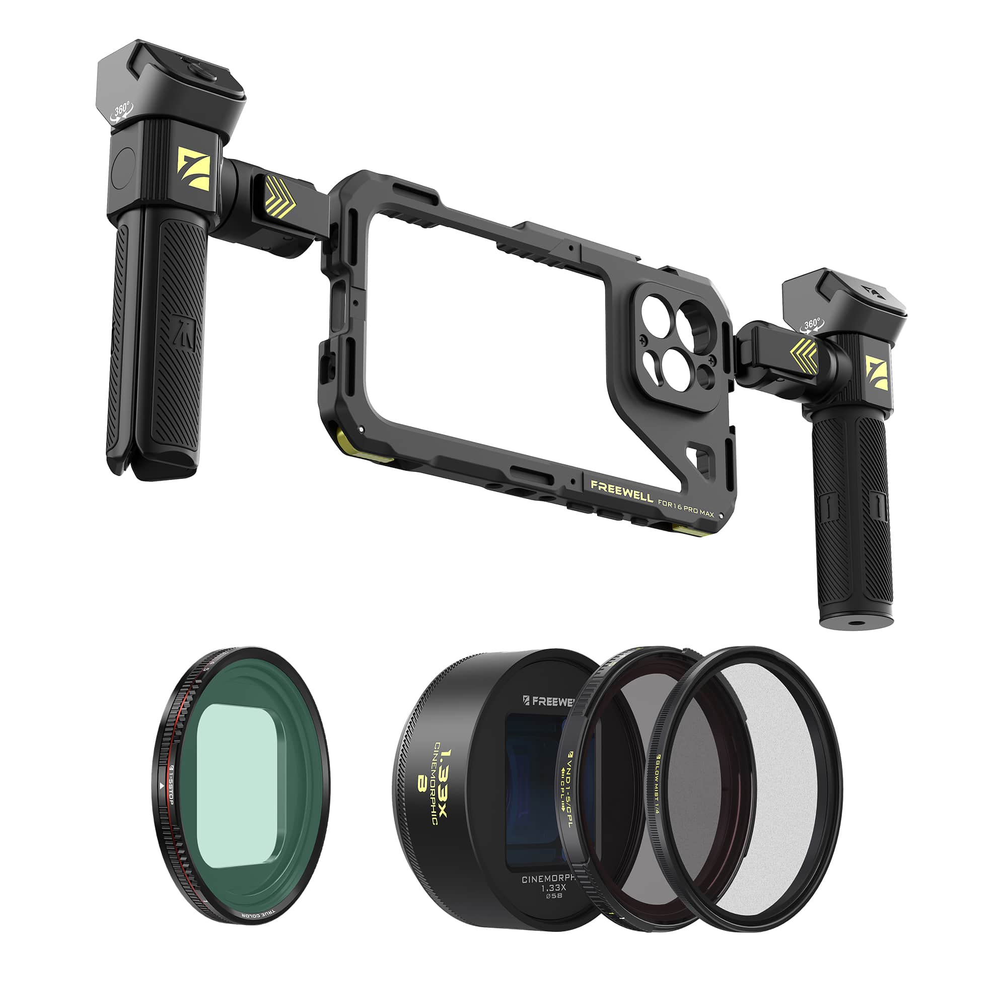 iPhone Cage, Variable ND, Anamorphic Lens – Freewell Gear