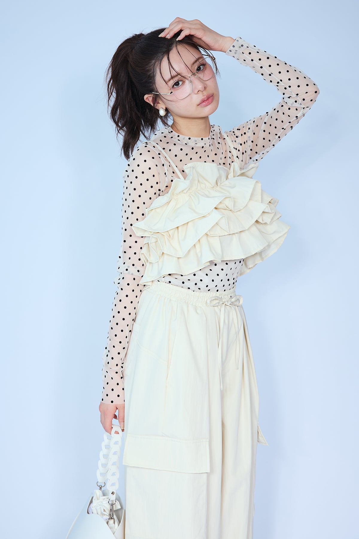 予約]シアードットフロッキートップス – Frene