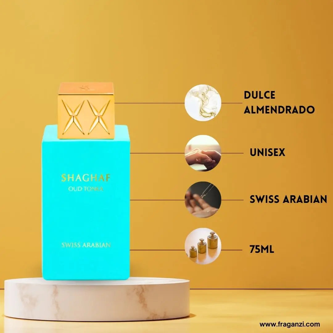 Shaghaf Oud Tonka by Swiss Arabian 75ml - Unique Almond and