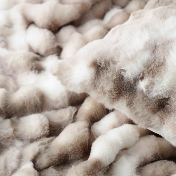 WARMY ポコモコファー 掛け布団カバー シングル グレー | Francfranc