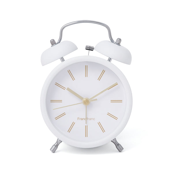 ツインベル テーブルクロック ホワイト | Francfranc（フランフラン