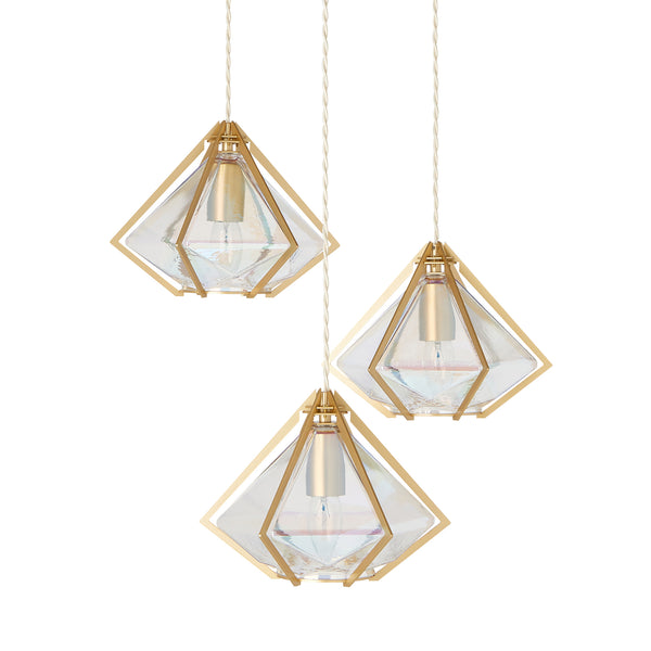 レオン ペンダントランプ 3灯 オーロラ | Francfranc（フランフラン