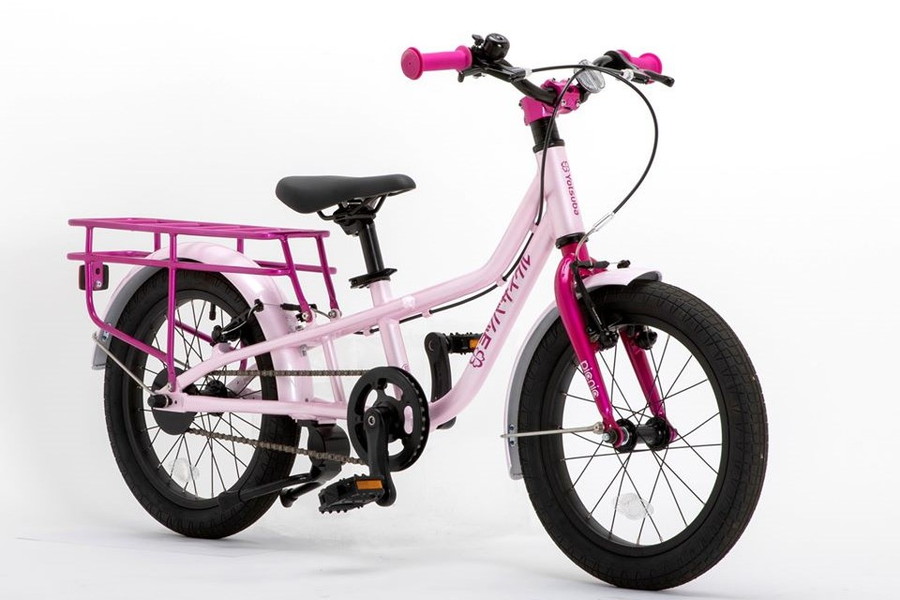 ロングテール採用のキッズカーゴバイク「ヨツバサイクル・ピクニック