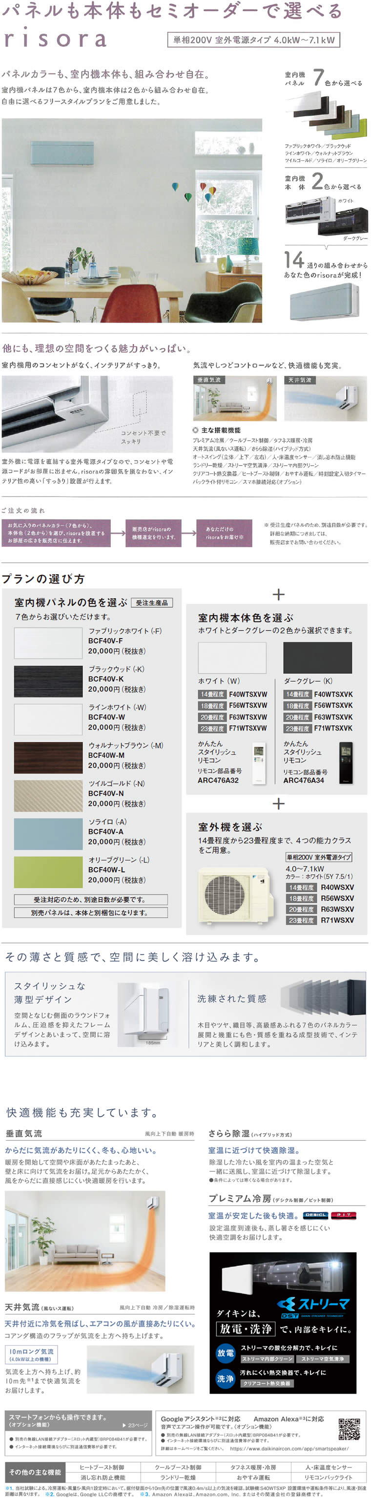 F40WTSXV(risora室外電源タイプ)ダイキン(14畳用)価格2019年最新型