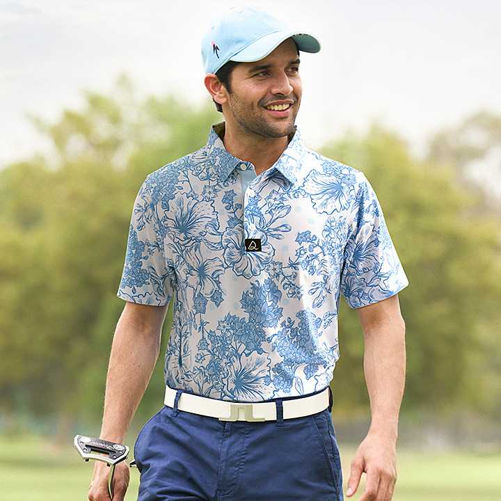 ゴルフ場で目を引く！メンズの派手なポロシャツ15選 - メンズ ゴルフ