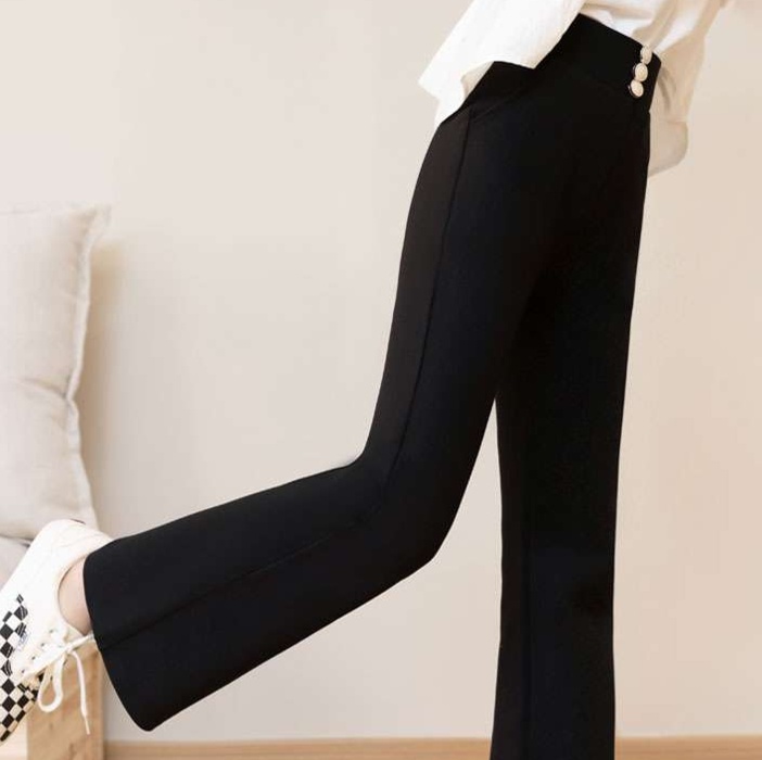 黒コーデ ハイウエストフレアパンツ パンツ|黒コーデ専門通販 BlackMode