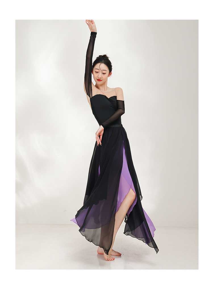 クレイモア☆ブラックに肌色のメッシュ生地の上に黒ワンピース社交