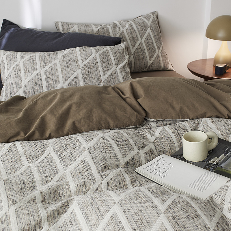 布団カバー セット 幾何学模様織柄布団カバーセット セット|布団カバー