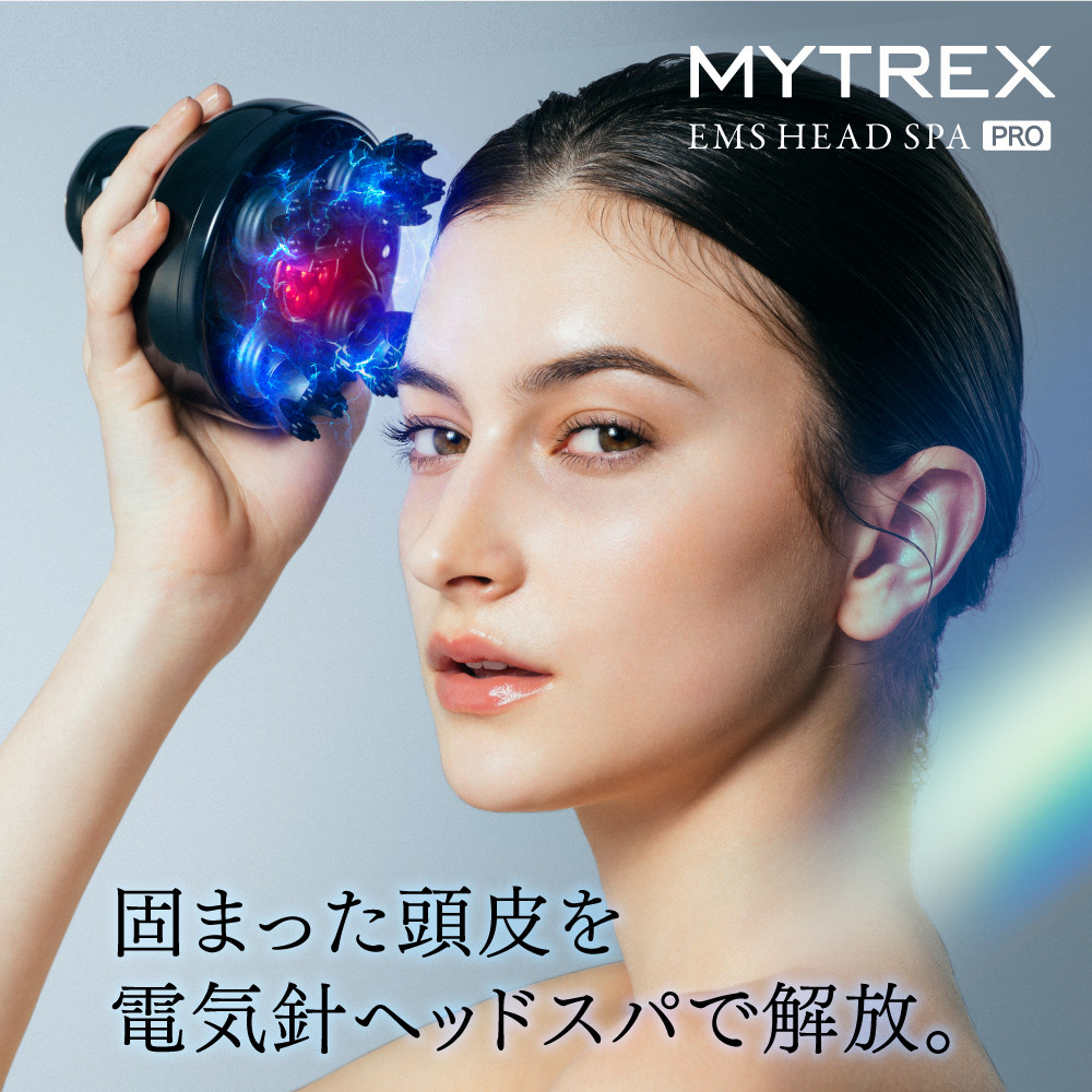 マッサージ MYTREX EMS HEAD SPA PRO 電気針ヘッドスパ 《1年保証 取扱