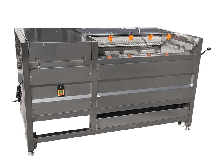 工業用ジャガイモ洗浄・皮むき機