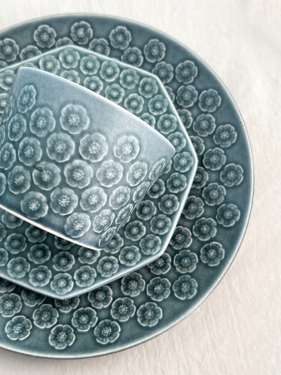 イェンス・クイストゴー アズール カップ&ソーサー プレート 北欧