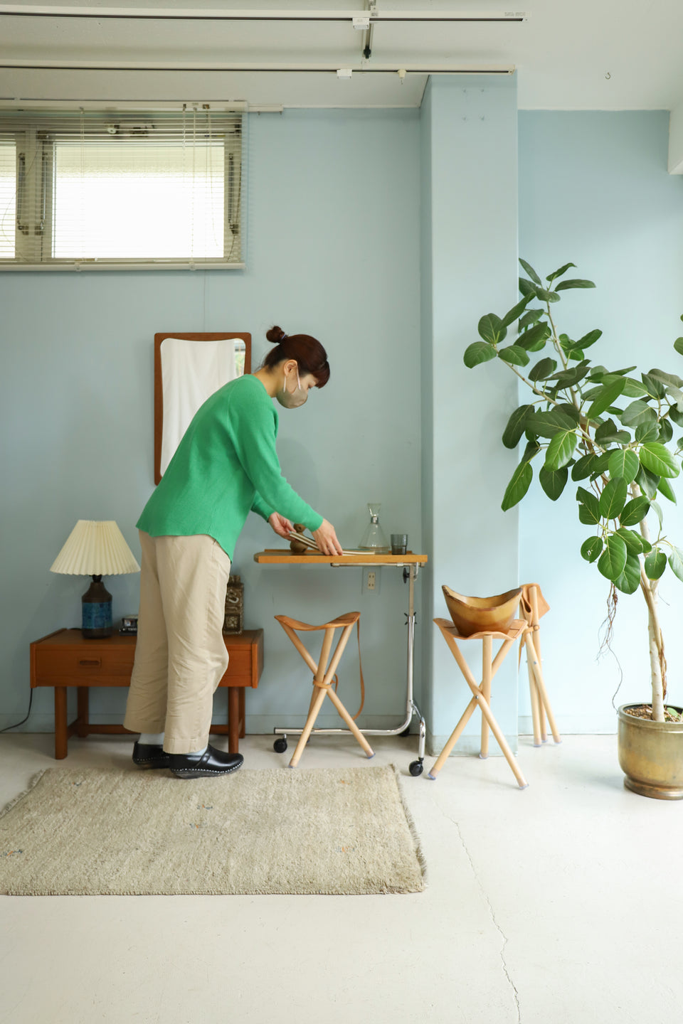 ノルマーク ハンティングチェア 折りたたみスツール デンマーク