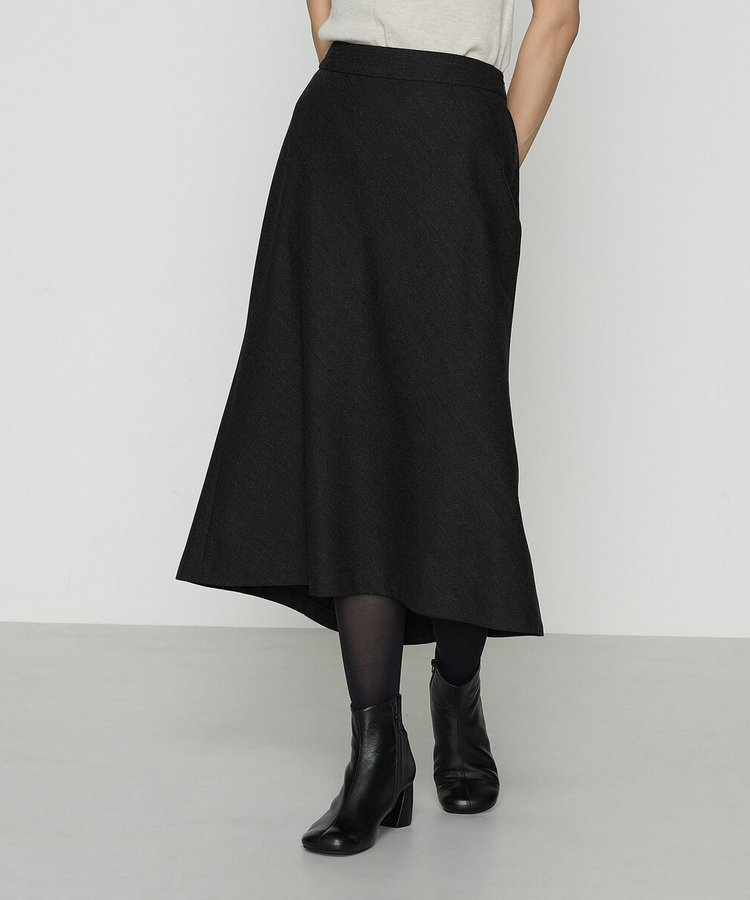 Sサイズ 〕 【セットアップ対応】トリアセウールフラノ スカート（54