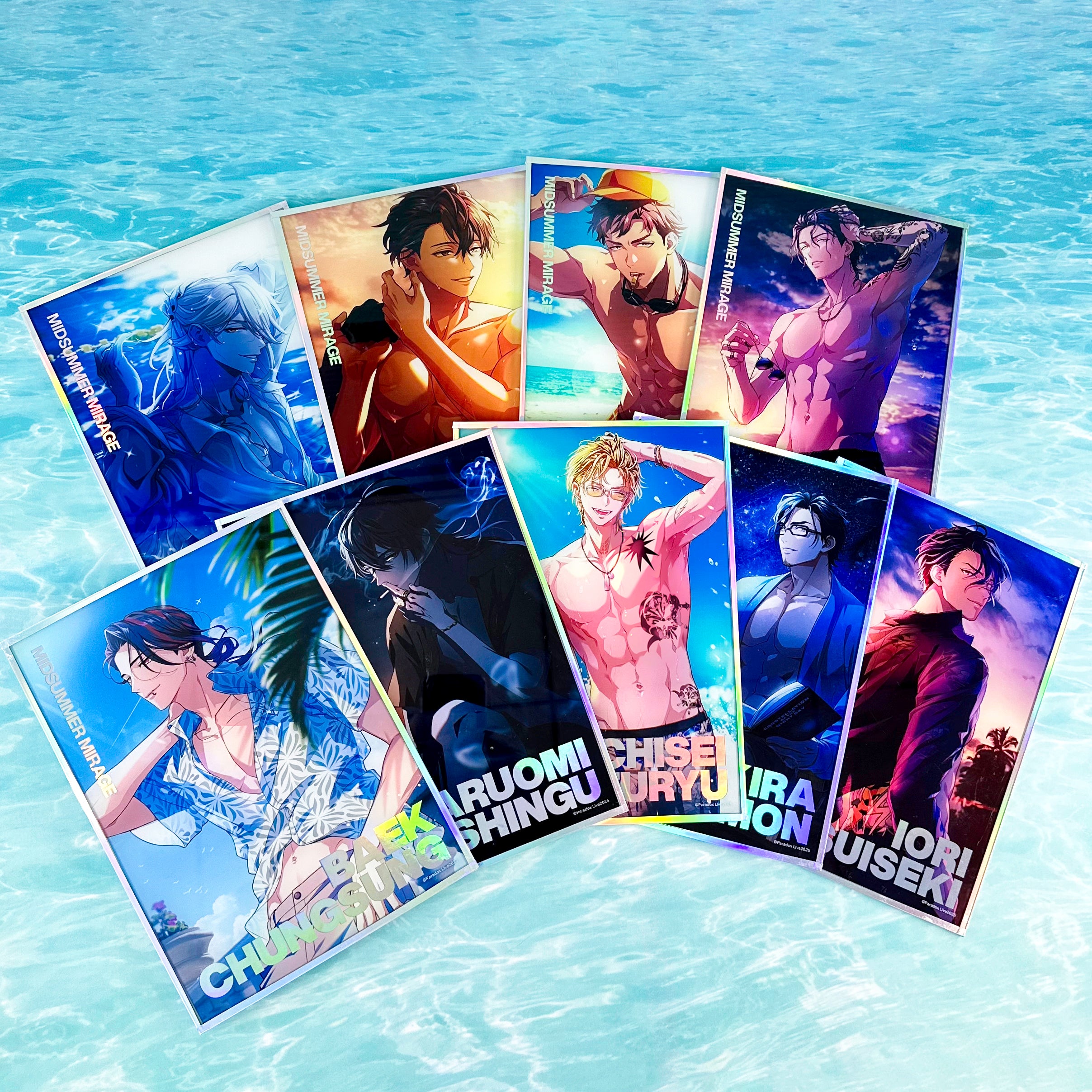 Paradox Live 真夏の幻影 アクリル色紙 Ver.2 – GCRESTORE ジークレストア