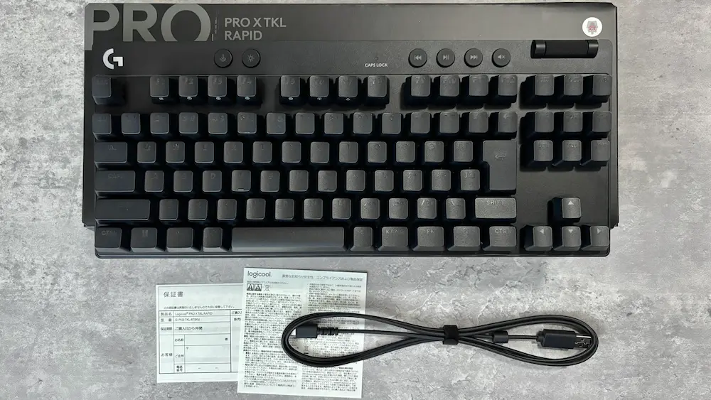 Logicool G PRO X TKL RAPIDを徹底レビュー｜王道ラピッドトリガー
