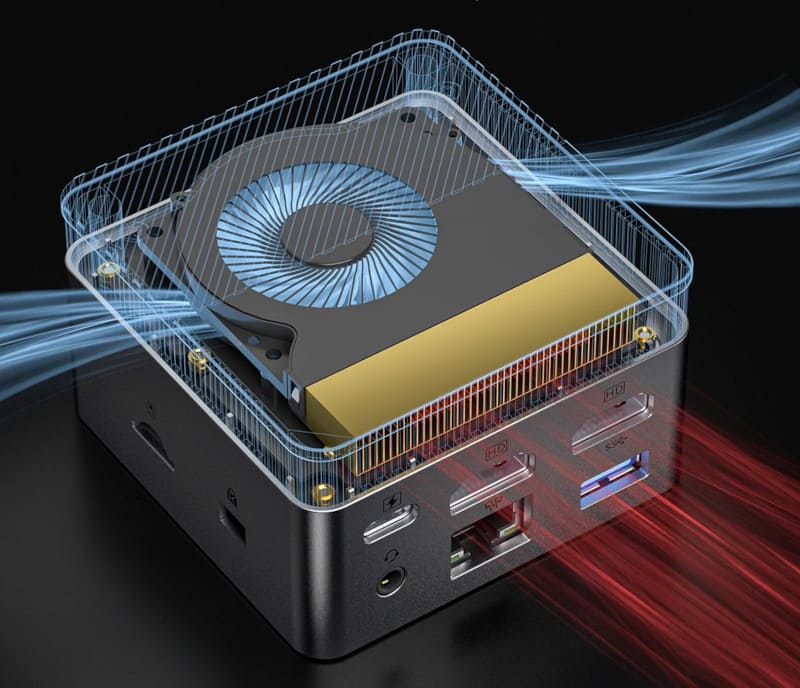 日本で買えるよ！ GMKTek「NucBox5」はJasperLakeで72mm角な超小型PC