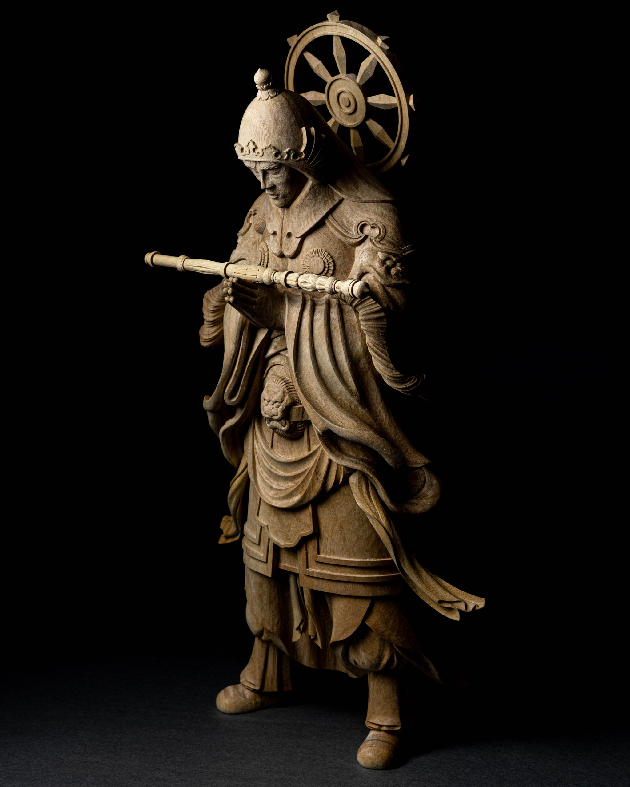 四代目韋駄天像 制作実績 | 京都の仏師【我休】GAKYU by 宮本工藝