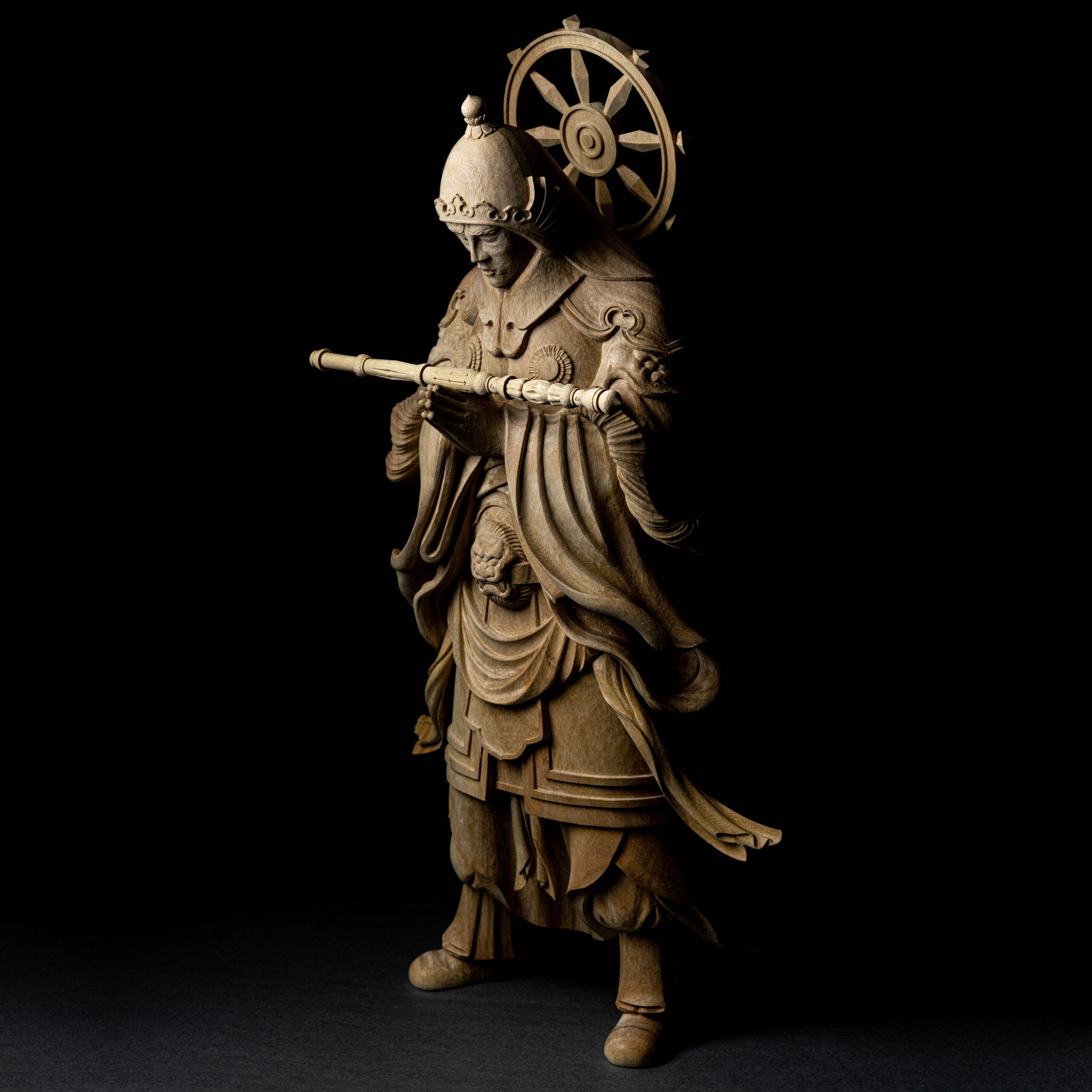 四代目韋駄天像 制作実績 | 京都の仏師【我休】GAKYU by 宮本工藝