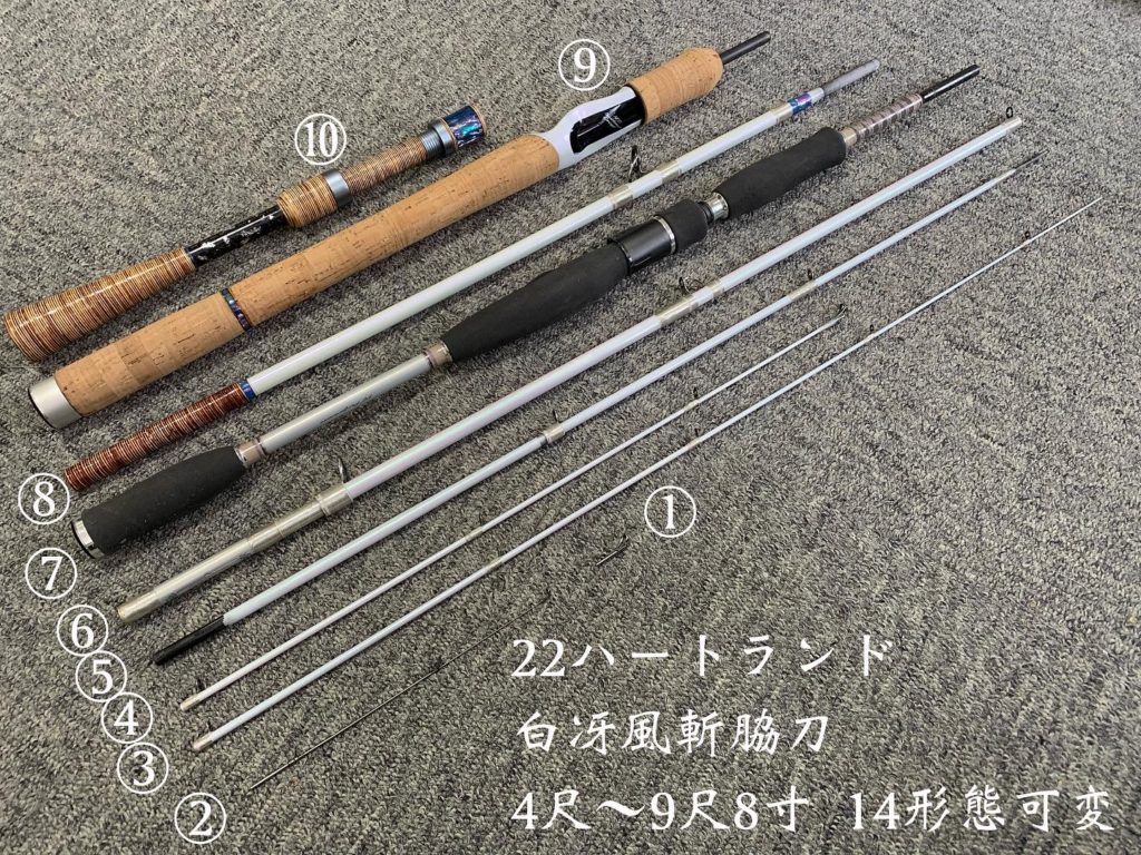 14モード可変・仕舞60cm。全てのハートランドを1セットで再現した もう