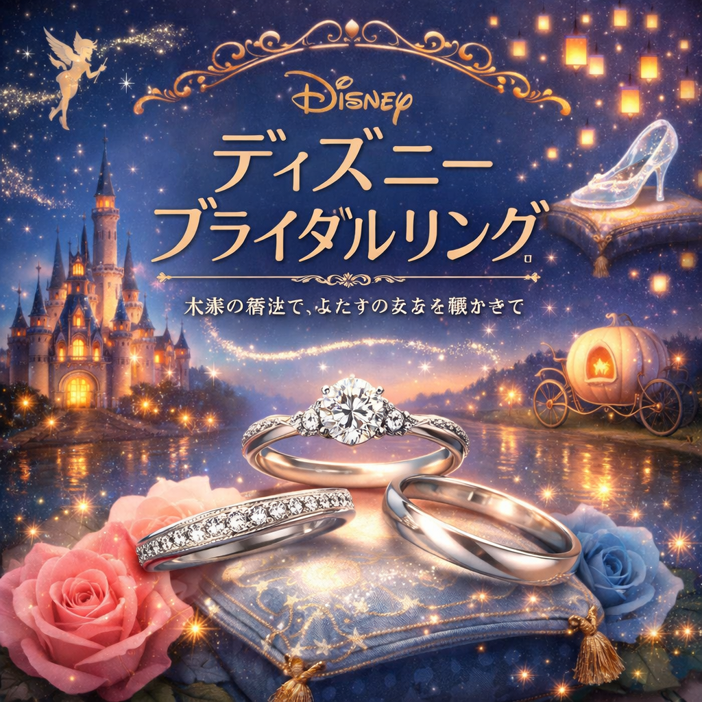 2026年版】ディズニー結婚指輪・婚約指輪の人気デザインまとめ