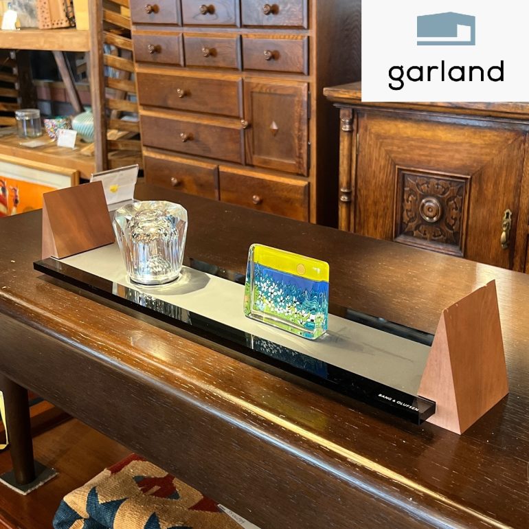 Bang & Olufsen バング＆オルフセン B&O CDラック ウッド×ガラス