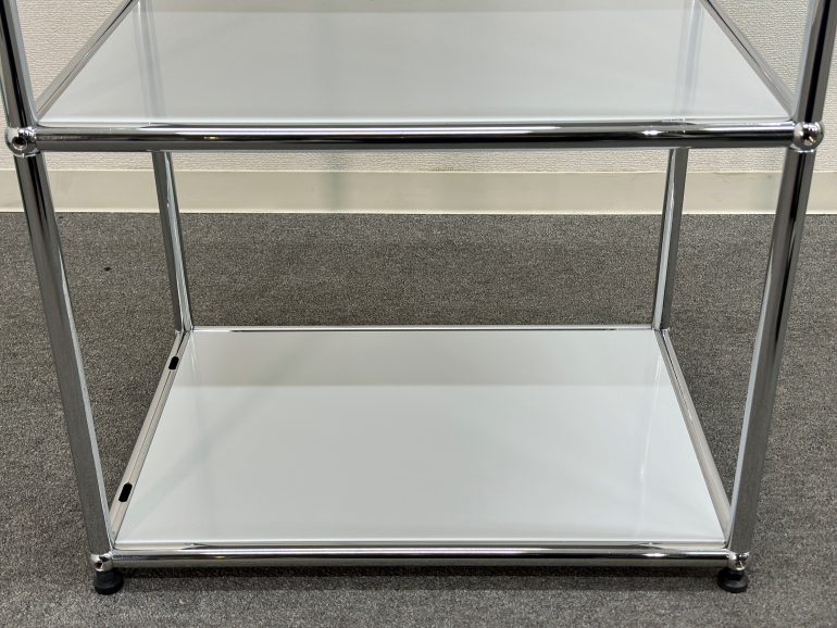 □USM/ハラーシステム□小型 スリム オープンシェルフ 1列3段 ライト