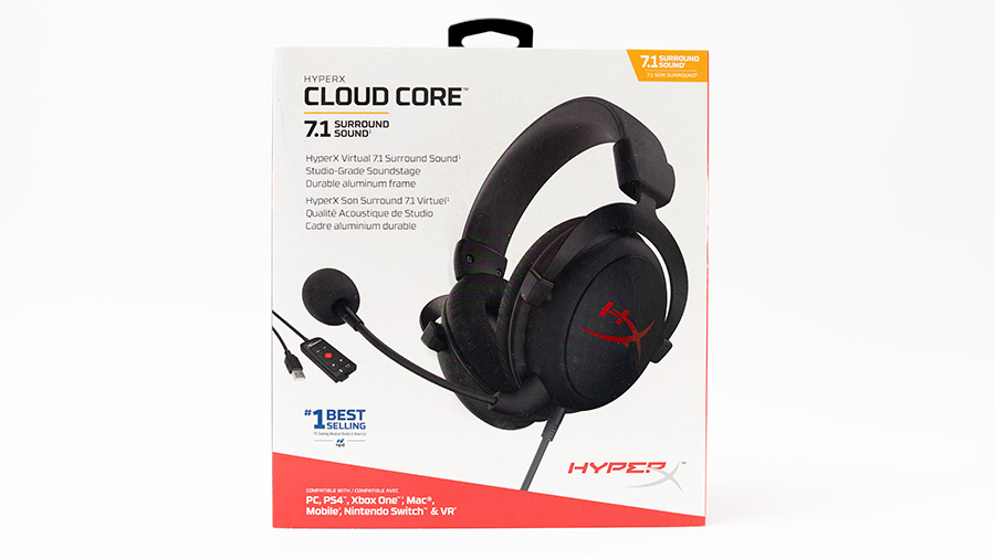 HyperX Cloud Core 7.1 レビュー。安くても性能は極めて優れたヘッド