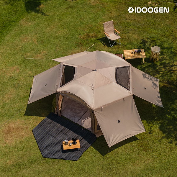 Qoo10] IDOOGEN テントVANTAGON MAX 超大型フ