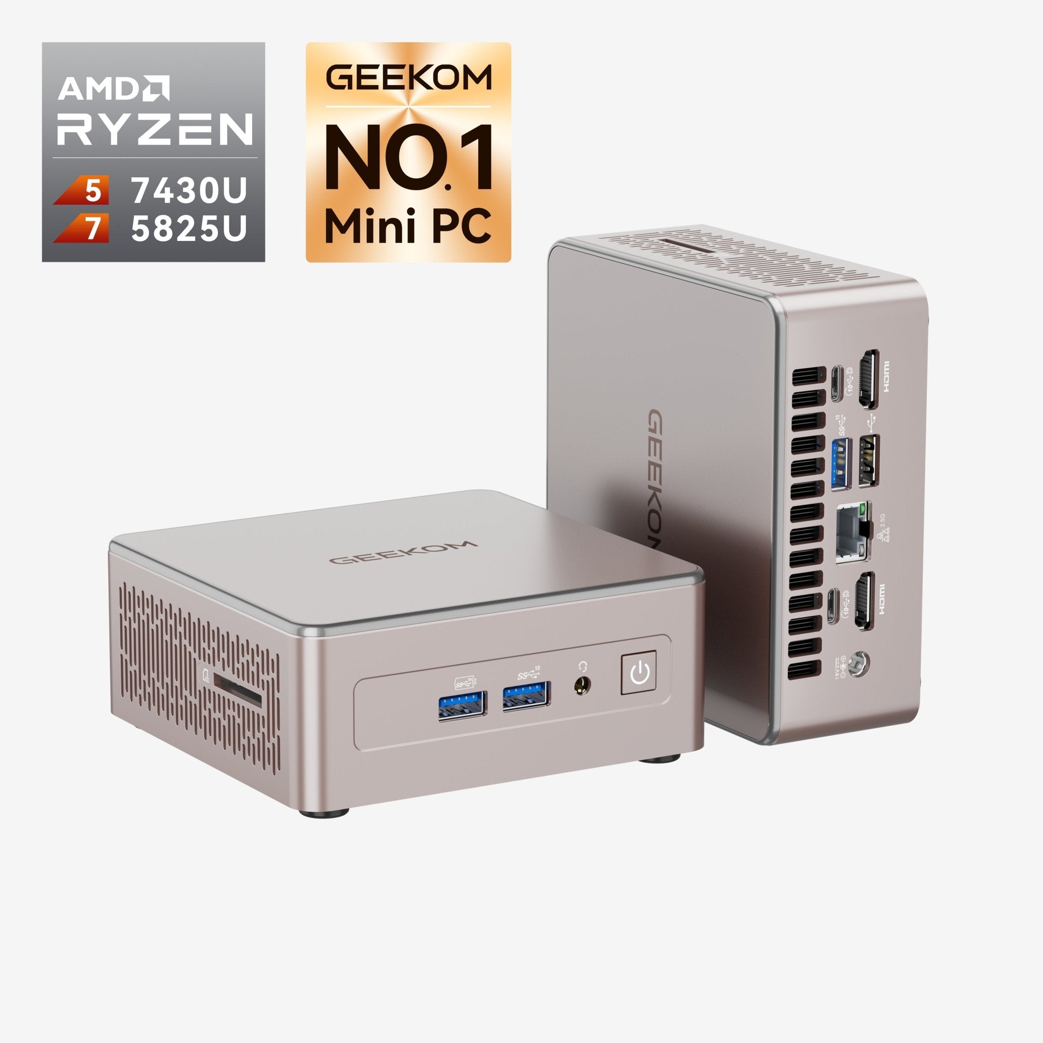 日本限定 GEEKOM A5 2026エディション ミニPC AMD Ryzen R5-7430U/R7-5825U
