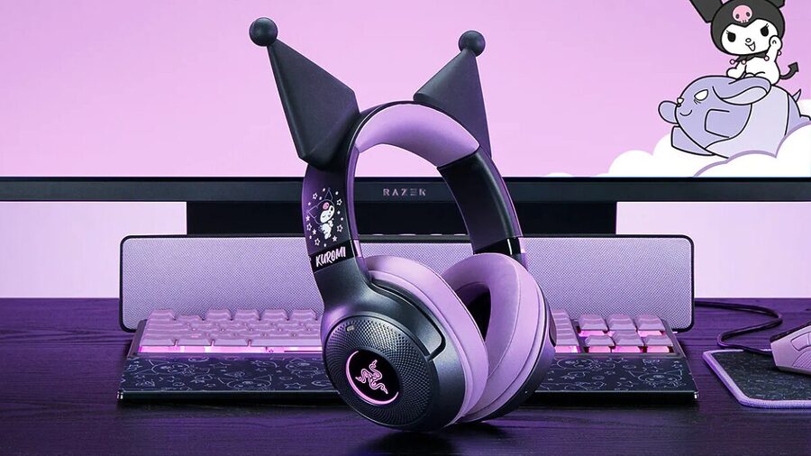 コラボ】Razer×サンリオ｜5種のゲーミングギアがKuromi デザインで登場