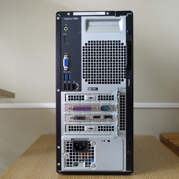 デルInspironコンパクトデスクトップ(3891)実機レビュー/パソコン徹底