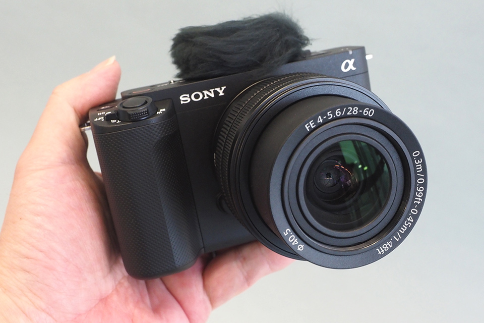 ソニーのフルサイズVlogミラーレス「VLOGCAM ZV-E1」ハンズオン
