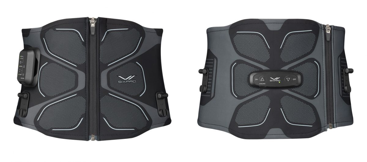 ジェル・水不要、「巻くだけ」で手軽にEMSトレーニング！ SIXPADより