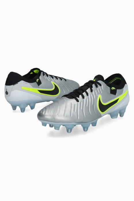 Nike Tiempo Legend 10 Elite SG-Pro Anti Clog - Gümüş rengi