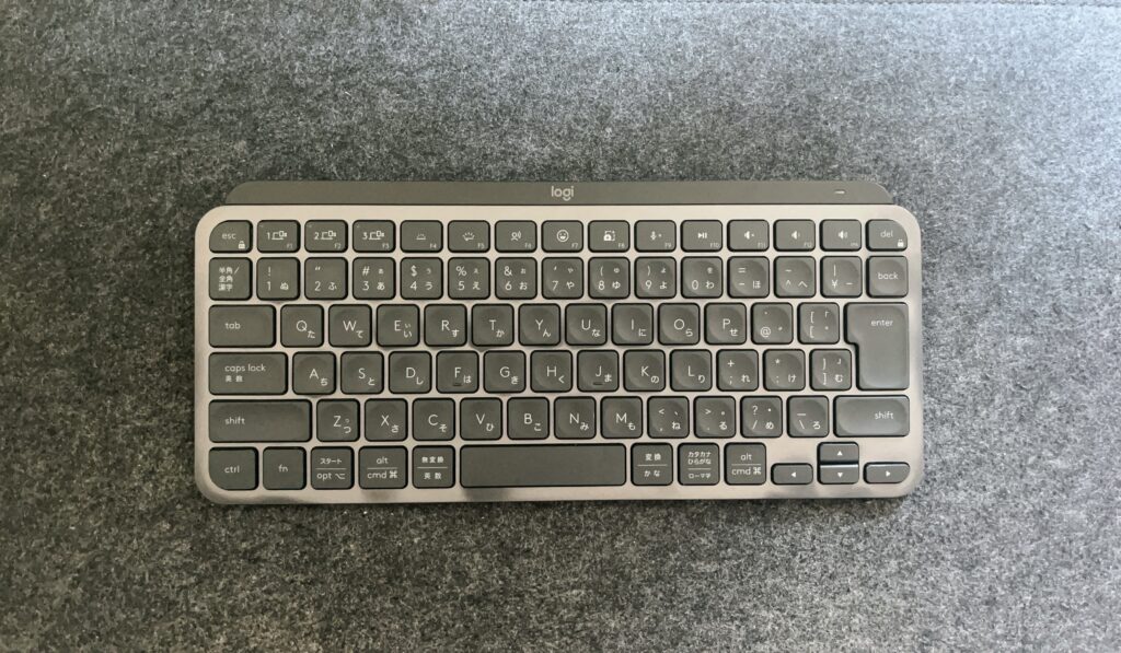 Logicool MX KEYS MINIをレビュー！初めてのワイヤレスキーボードに