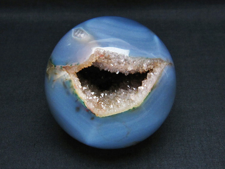 アゲート笑口 丸玉73mm[T610-12032]