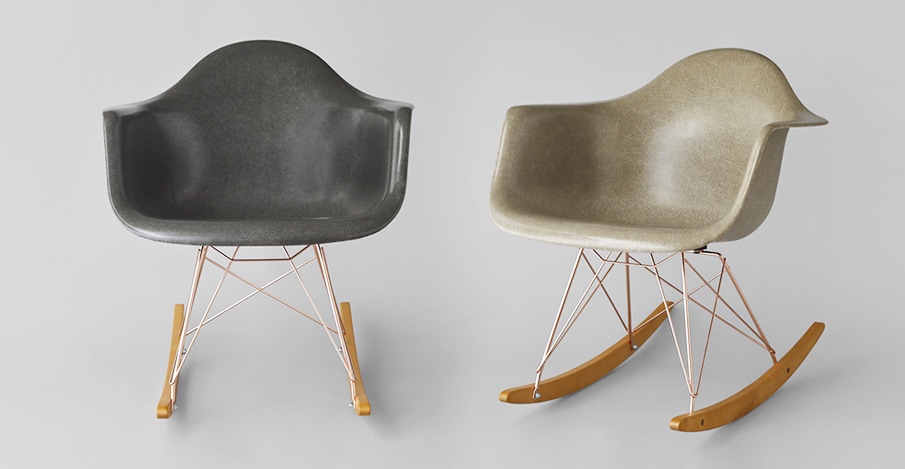 STUSSY Livin' General Store | GS Fiberglass Arm Shell Rocker Chair