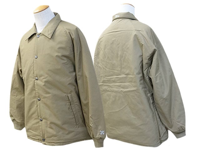 全4色【BLUCO/ブルコ】2024AW「T/C Coach Jacket”Quilting Lining”/T/C
