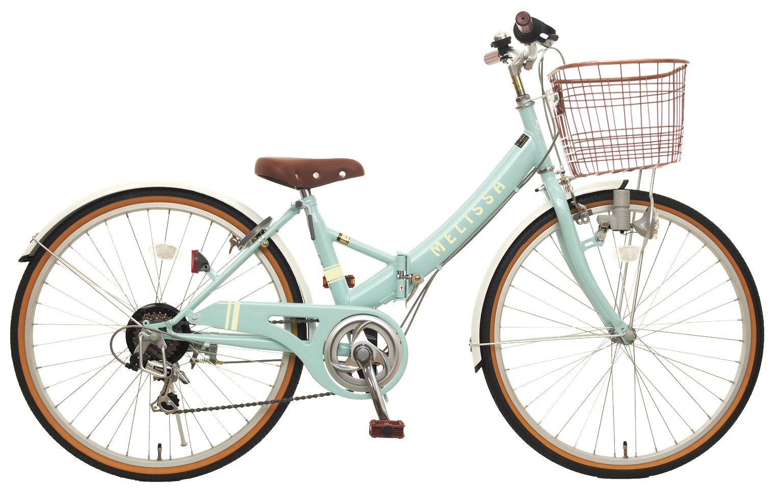 折りたたみ 子ども用自転車 22インチ 24インチ カゴ付 サイクリング