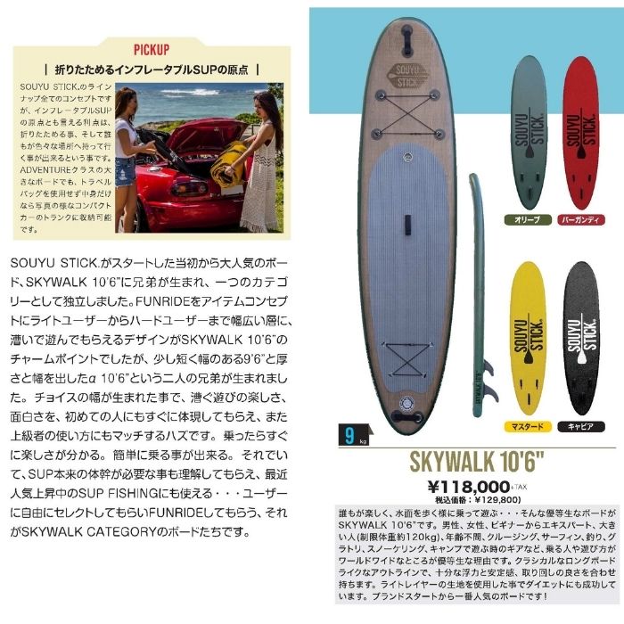 パドル&電動ポンプ付き☆即納☆SOUYU STICK ソーユースティック